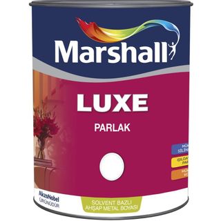 Marshall Luxe Yağlı Boya Parlak Siyah 2.5 Lt