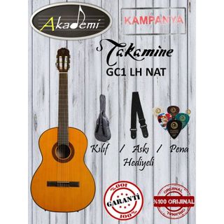 Takamine GC1-LH NAT Solak Klasik Gitar