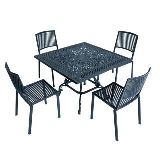 ReHome CG724 Alüminyum Masa Sandalye Takımı