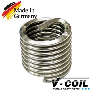 V-Coil M12x1.5 Helicoil Yay 1.5D (Yay Kapalı Uzunluğu 12mm) - 100 Adet
