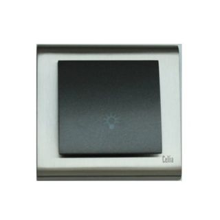 Makel Cellia Light Füme Saten Çerçeve Kapak