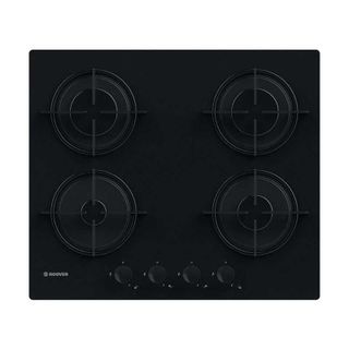 Hoover HVW6MBB Siyah 4 Gözlü Cam Ankastre Ocak