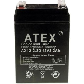 ATEX 2.2ah Dik Bakımsız Kuru Akü Ax-12v