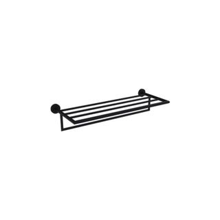 Bocchi 3057 0011 AB Piave 600 mm Mat Siyah Havlu Rafı