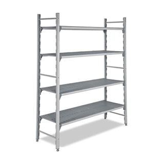 Empero Emp.40557-18-D Delikli Tablalı En 557x40x180 cm Polipropilen Raflar