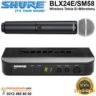 Shure BLX24E-SM58 El Mikrofonu