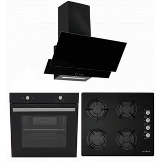 Alveus 850 Beyaz 3'lü Ankastre Set(AD07-A10-AF850)