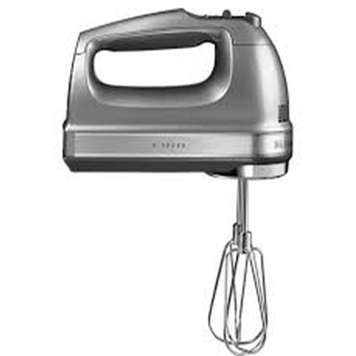 Kitchenaid 9 Hizli El Mikseri 5KHM9212 Contour Silver-ECU