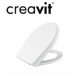 Creavit KC0701.01.0000E Çınar Duroplast Plastik Menteşeli Beyaz Klozet Kapağı