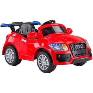 Babyhope Audi 436 Kırmızı Siyah 12V Uzaktan Kumandalı Akülü Araba