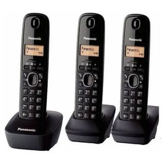 Panasonic KX-TG1613 DECT Kablosuz Ev Ofis 3 Ahizeli Telsiz Telefon