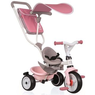 Smoby 741101 Pembe 3 Tekerlekli Çocuk Bisikleti