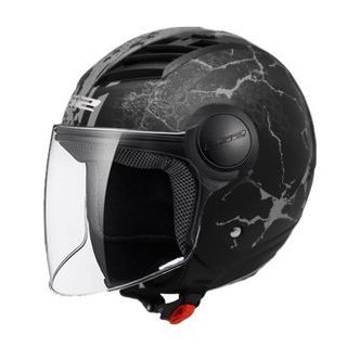 LS2 AIRFLOW KASK CAMI SİYAH