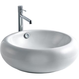 Lena E-5165 Tezgah Üstü Porsselen Lavabo