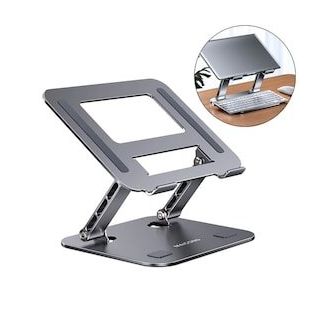 Ally Mc 515 Yükseklik Ayarlı Dizüstü Laptop Notebook Standı Füme