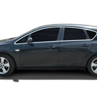 Omsa Opel Astra J HB 12 Parça 2010-2014 Arası Krom Cam Çerçevesi