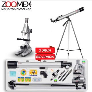 Zoomex TWMP-0406 Teleskop ve Mikroskop Seti