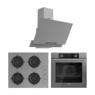 Ferre Fryart CS D065 - CS208 - XE63CPR 3'lü Siyah Ankastre Set