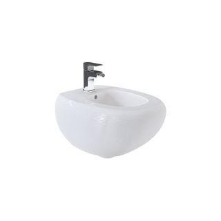 Bocchi 1413-001-0120 Parlak Beyaz Strata Asma Bide