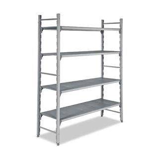 Empero EMP.50374-18 Düz Tablalı En 374x50x180 cm Polipropilen Raflar