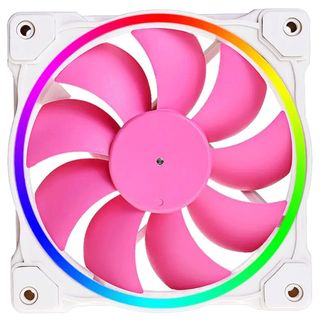 iD-Cooling ZF-12025-PINK 120 mm 4Pin PWM ARGB Kasa Fanı