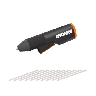Worx WX746.9 MAKERX 20 Volt Sıcak Mum Silikon Tabancası ve 10 Adet Silikon