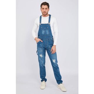 BNY JEANS Erkek Jean Tulum Pantolon Koyu Mavi