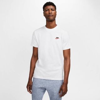 Nike AR4997-100 Beyaz Erkek T-shirt
