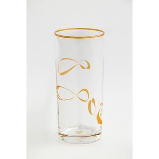 Anadolia 6 lı Set Balık Motifli Cam Rakı Bardağı