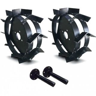 Çapa Makinaları 400x8-22 mm Demir Teker ve Aks Takımı