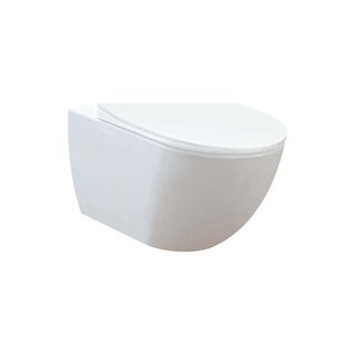 Creavit FE322-00MB00E-0000+SET Free Rim Off Kanalsız İnci Beyaz Asma Klozet