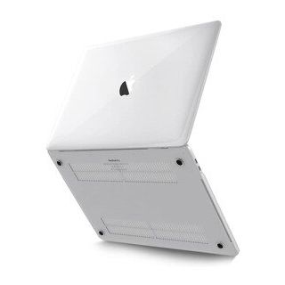 Macbook Pro 16.2 2021 Macbook Buzlu Kapak Şeffaf Kılıf