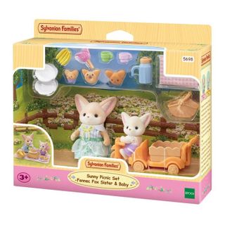 Sylvanian Families 5698 Piknik Seti Çöl Tilkisi Kız ve Bebek
