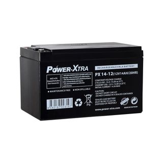 Power-xtra PX14-12NE F6 12V 14 Ah F6 Vidalı Elektrikli Bisiklet Aküsü