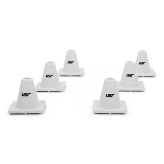 USR Yh14b 6 Lı 14 cm Yumuşak Huni Seti Beyaz