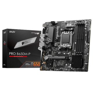MSI PRO B650M-P 7200MHz (OC) DDR5 Soket AM5 M.2 HDMI DP VGA mATX Anakart