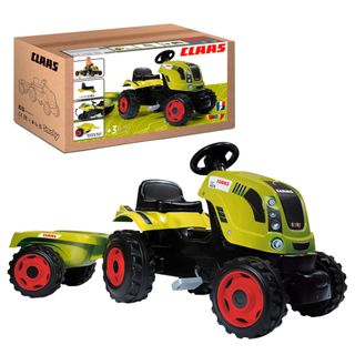 Smoby 710114 Claas Farmer XL Traktör ve Römork