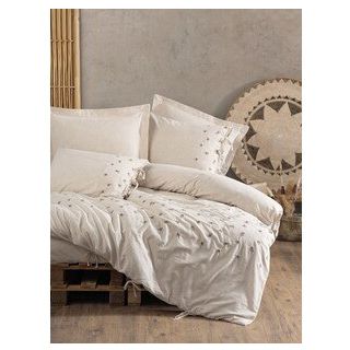 Cotton Box Keten Arie Çift Kişilik Nevresim Takımı