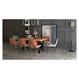 Deryawood Anteres 85x180x76 cm Masif Ahşap Mutfak Masası