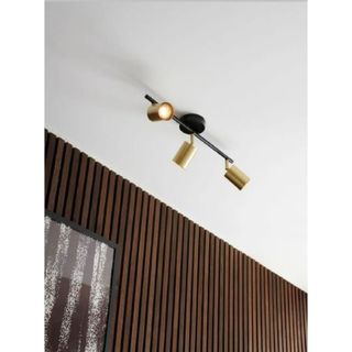 Rsylight Metal Modern Eskitme Kaplama Mafsallı Beyaz Ampullü Led Spot Avize