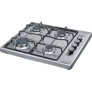 Luxell LX-420F Gözlü Gazlı Emaye Yüzeyli Set Üstü Ocak Inox