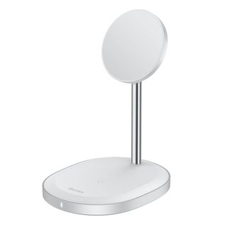 Benks W08 2 in 1 MagSafe Kablosuz Şarj Standı iPhone Airpods Uyumlu 15 W Siyah Wireless Şarj İstasyonu