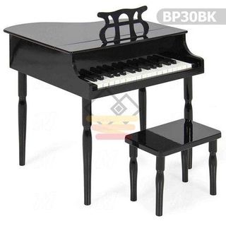 Manuel Raymond BP30BK 2-3 Yaş Çocuk İçin Nota Sehpası ve Tabure Ahşap Piyano