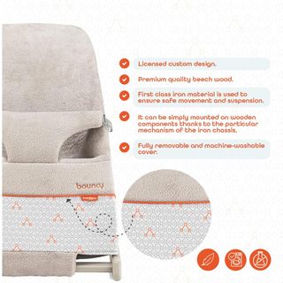 Gezenbebe Mist Bouncy Ev Tipi Ana Kucağı