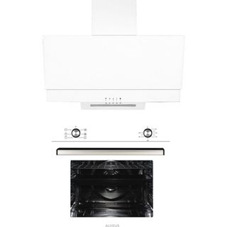 Alveus Lotus MFA 604 - MOD F17 Beyaz Ankastre Set