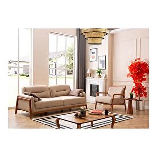 Eymense Paris Krem 3+1 Koltuk Takımı