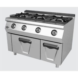 Empero EMP.PLS.7KG031 Gazlı Üçlü 40*40 Altı Fırınlı Ocak