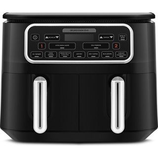 Karaca Air Pro Cook Duo Ev Yemeği XXXL 4+4 lt Black Chrome Airfryer