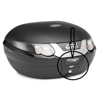 Givi Z398NTMR E55 Gri Anahtarlı Çanta Kilit Mekanizması