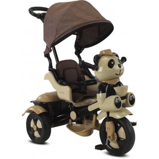 Babyhope 127 Little Panda Gri Siyah 3 Tekerlekli Bisiklet